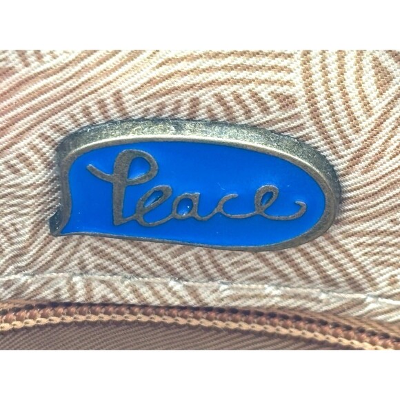 Sakroots Crossbody Saddle Bag Purse Red Multi Color Floral Magnetic Clasp Fold - Picture 16 of 16